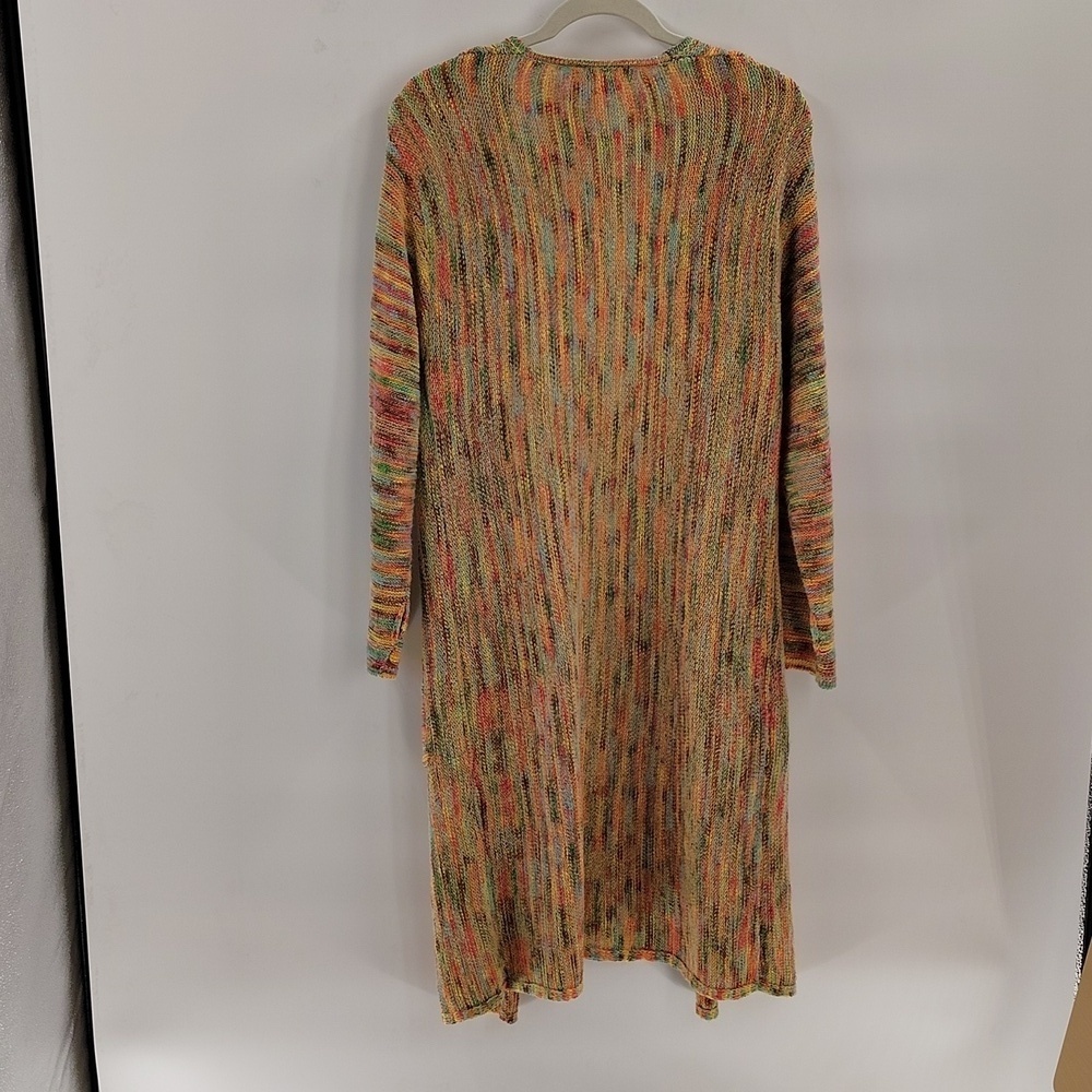 BLAKELEY sweater duster size OS goes with everything multicolor with pockets - Picture 6 of 9